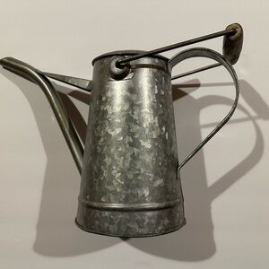 Vintage Galvanized Metal Watering Can